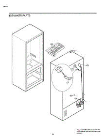 Icemaker Parts parts for Lg Bottom-Mount Refrigerator LRFDS3006D/00 from AppliancePartsPros.com