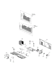 Cycle Parts parts for Lg Bottom-Mount Refrigerator LRFXC2406S/00 from AppliancePartsPros.com