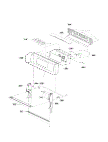 Controller parts for Lg Gas Range LRG3081ST/01 from AppliancePartsPros.com