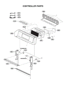 Controller Parts parts for Lg Gas Range LRG3193BM/00 from AppliancePartsPros.com