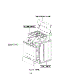 Introduction parts for Lg Gas Range LRG3193ST/00 from AppliancePartsPros.com