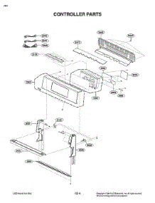 Controller Parts parts for Lg Gas Range LRG3194BD/00 from AppliancePartsPros.com