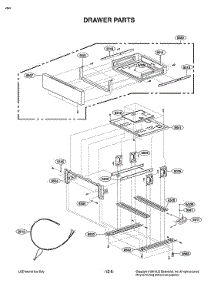 Drawer Parts parts for Lg Gas Range LRG3194BD/00 from AppliancePartsPros.com