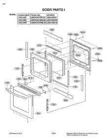 Door Parts parts for Lg Gas Range LRG3194ST/00 from AppliancePartsPros.com