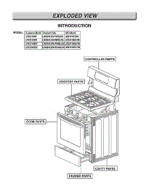 Introduction Parts parts for Lg Gas Range LRG3194SW/00 from AppliancePartsPros.com