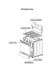 Introduction Parts parts for Lg Gas Range LRGL5823D/00 from AppliancePartsPros.com