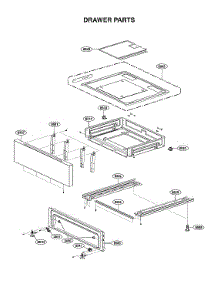 Drawer Parts parts for Lg Gas Range LRGL5825D/00 from AppliancePartsPros.com