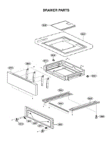 Drawer Parts parts for Lg Gas Range LRGL5825F/00 from AppliancePartsPros.com