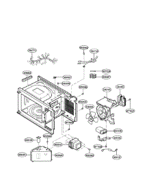 Interior Parts parts for Lg Countertop Microwave LRM1230B from AppliancePartsPros.com