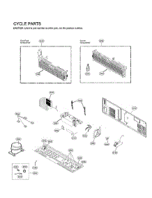 Cycle Parts parts for Lg Bottom-Mount Refrigerator LRMDC2306D/01 from AppliancePartsPros.com