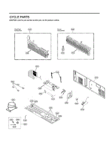 Cycle Parts parts for Lg Bottom-Mount Refrigerator LRMDC2306S/00 from AppliancePartsPros.com