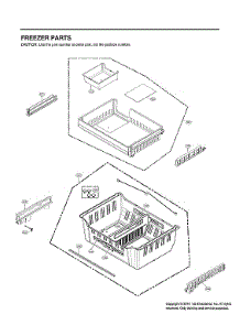 Freezer Parts parts for Lg Bottom-Mount Refrigerator LRMDS3006S/00 from AppliancePartsPros.com