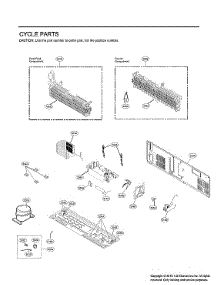 Cycle Parts parts for Lg Bottom-Mount Refrigerator LRMDS3006S/00 from AppliancePartsPros.com