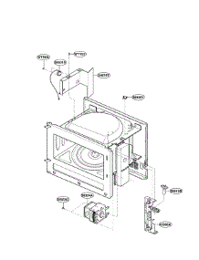 Oven Interior Parts parts for Lg Countertop Microwave LRMM1430SW from AppliancePartsPros.com
