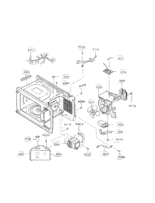 Interior Parts parts for Lg Countertop Microwave LRMP1270ST from AppliancePartsPros.com