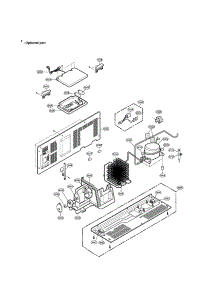 Machine Compartment parts for Lg Side-By-Side Refrigerator LRSC21934SW from AppliancePartsPros.com