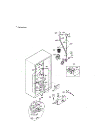 Ice & Water parts for Lg Side-By-Side Refrigerator LRSC21935TT from AppliancePartsPros.com
