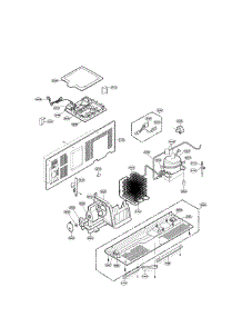 Mechanical Compartment parts for Lg Side-By-Side Refrigerator LRSC26910SW from AppliancePartsPros.com