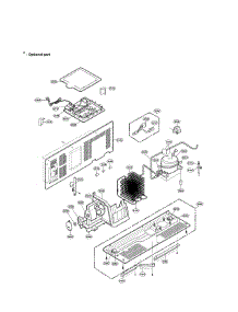 Machine Compartment parts for Lg Side-By-Side Refrigerator LRSC26920TT from AppliancePartsPros.com