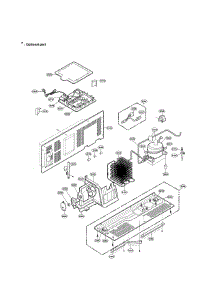 Machine Compartment parts for Lg Side-By-Side Refrigerator LRSC26930TT from AppliancePartsPros.com