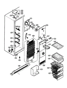 Freezer Parts parts for Lg Side-By-Side Refrigerator LRSC26944SW from AppliancePartsPros.com