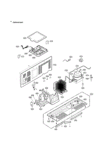 Machine Compartment parts for Lg Side-By-Side Refrigerator LRSC26960TT from AppliancePartsPros.com