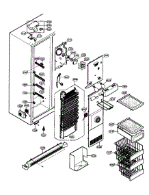 Freezer Parts parts for Lg Side-By-Side Refrigerator LRSC26980TT from AppliancePartsPros.com