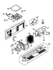 Machine Parts parts for Lg Side-By-Side Refrigerator LRSC26980TT from AppliancePartsPros.com