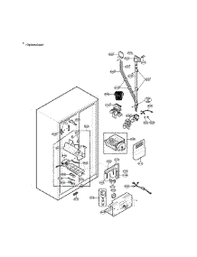 Ice & Water Part parts for Lg Side-By-Side Refrigerator LRSPC2031BS from AppliancePartsPros.com