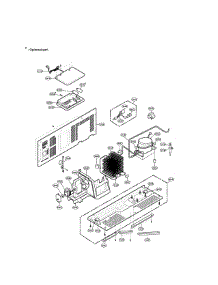 Machine Compartment parts for Lg Side-By-Side Refrigerator LRSPC2031BS from AppliancePartsPros.com