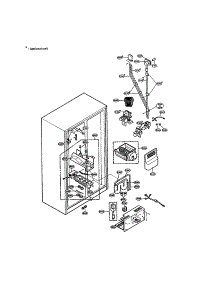 Ice And Water parts for Lg Side-By-Side Refrigerator LRSPC2031T from AppliancePartsPros.com