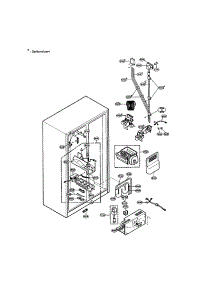 Ice And Water parts for Lg Side-By-Side Refrigerator LRSPC2051ST from AppliancePartsPros.com