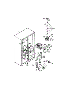 Ice And Water parts for Lg Side-By-Side Refrigerator LRSPC2661T from AppliancePartsPros.com