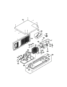 Machine Compartment parts for Lg Side-By-Side Refrigerator LRSPC2661T from AppliancePartsPros.com