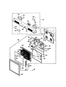 Speaker And Monitor parts for Lg Side-By-Side Refrigerator LRSPC2661T from AppliancePartsPros.com