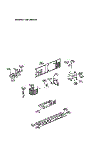 Machine Compartment Parts parts for Lg Side-By-Side Refrigerator LRSXC2306S/00 from AppliancePartsPros.com
