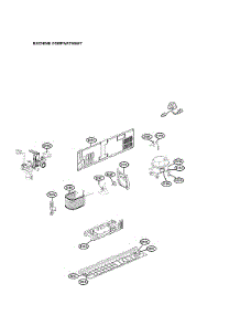 Machine Compartment parts for Lg Side-By-Side Refrigerator LRSXS2706S/00 from AppliancePartsPros.com