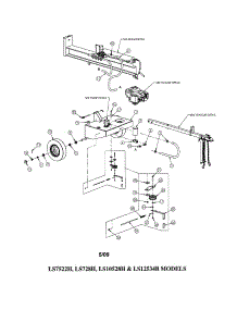 Assembly parts for Swisher Log Splitter LS10528H from AppliancePartsPros.com