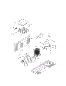 Mechanical Compartment Parts parts for Lg Side-By-Side Refrigerator LSC23924ST/00 from AppliancePartsPros.com