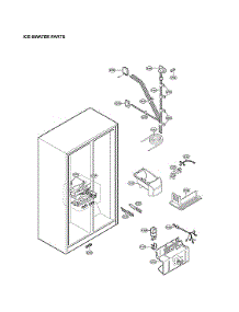 Ice & Water Parts parts for Lg Side-By-Side Refrigerator LSC23924ST/03 from AppliancePartsPros.com