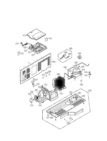 Mechanical Compartment parts for Lg Side-By-Side Refrigerator LSC26905SW from AppliancePartsPros.com