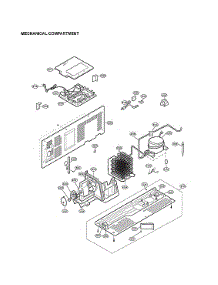 Mechanical Compartment Parts parts for Lg Side-By-Side Refrigerator LSC27914ST/02 from AppliancePartsPros.com