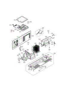 Machine Parts parts for Lg Side-By-Side Refrigerator LSC27931SW from AppliancePartsPros.com