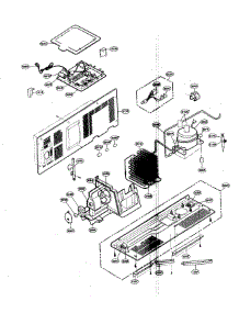 Machine Compartment parts for Lg Side-By-Side Refrigerator LSC27950SW from AppliancePartsPros.com
