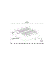 Cutlery Rack parts for Lg Dishwasher LSDF9962ST/00 from AppliancePartsPros.com