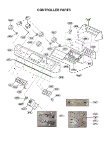 Controller Parts parts for Lg Electric Range LSE4615ST/00 from AppliancePartsPros.com