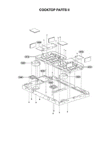 Cooktop Parts Ii parts for Lg Electric Range LSE4616ST/00 from AppliancePartsPros.com
