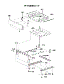 Drawer Parts parts for Lg Electric Range LSE4616ST/00 from AppliancePartsPros.com