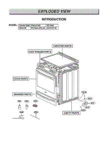 Introduction Parts parts for Lg Electric Range LSE4617ST/00 from AppliancePartsPros.com