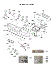Controller Parts parts for Lg Electric Range LSE4617ST/00 from AppliancePartsPros.com
